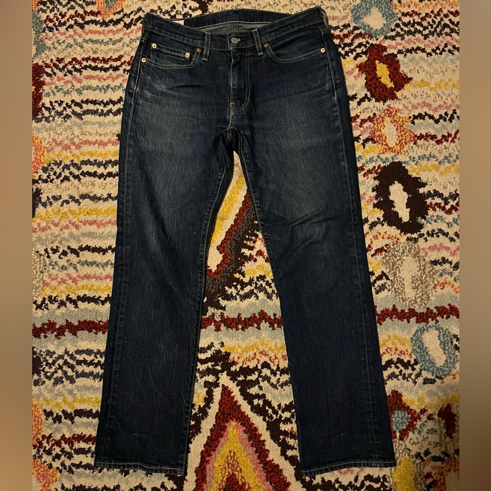 Levi’s 541 athletic taper fit men’s jeans 31 x 30 dark blue wash